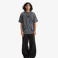 F A R A K | JAROKHA BLOCK PRINT T-SHIRT { GREY/GREY