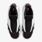 JORDAN | AIR JORDAN 14 RETRO "BLACK TOE" { WHITE/VARSITY RED-BLACK-METALLIC SILVER