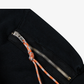 Aries | PREMIUM FADED TEMPLE BOMBER { BLACK