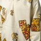 F A R A K |  BLOCKPRINTED HOODIE { MUSTARD
