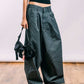 OUR OWN PACE | REALLY WIDE PANTS { GREY STRIPES