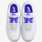 Nike | AIR FORCE 1 '07 SE { WHITE/WHITE-PERSIAN VIOLET-STADIUM GREEN