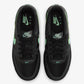 NIKE | AIR FORCE 1 { BLACK/ARCTIC GREEN-ANTHRACITE