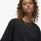 Jordan | ESSENTIALS TOP  { BLACK