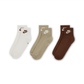 NIKE | EVERYDAY ESSENTIAL ANKLE SOCKS (3 PAIRS) { MULTI