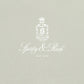 SPORTY & RICH | VENDOME CROPPED CREWNECK { SAGE/WHITE