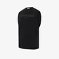 ALMOST GODS | EST 2018 SLEEVELESS TEE { BLACK