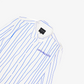 JAYWALKING | STRIPER SHIRT { WHITE
