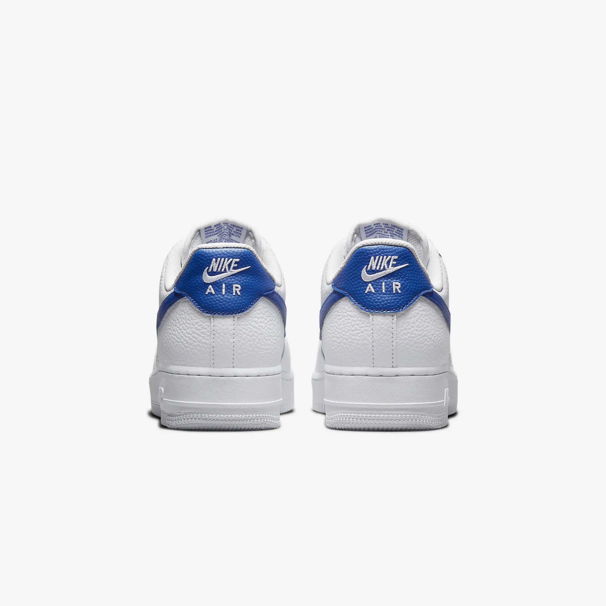 nike air force 1 white blue tick
