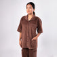 SUPERKICKS | CORDUROY SHIRT { MUD BROWN