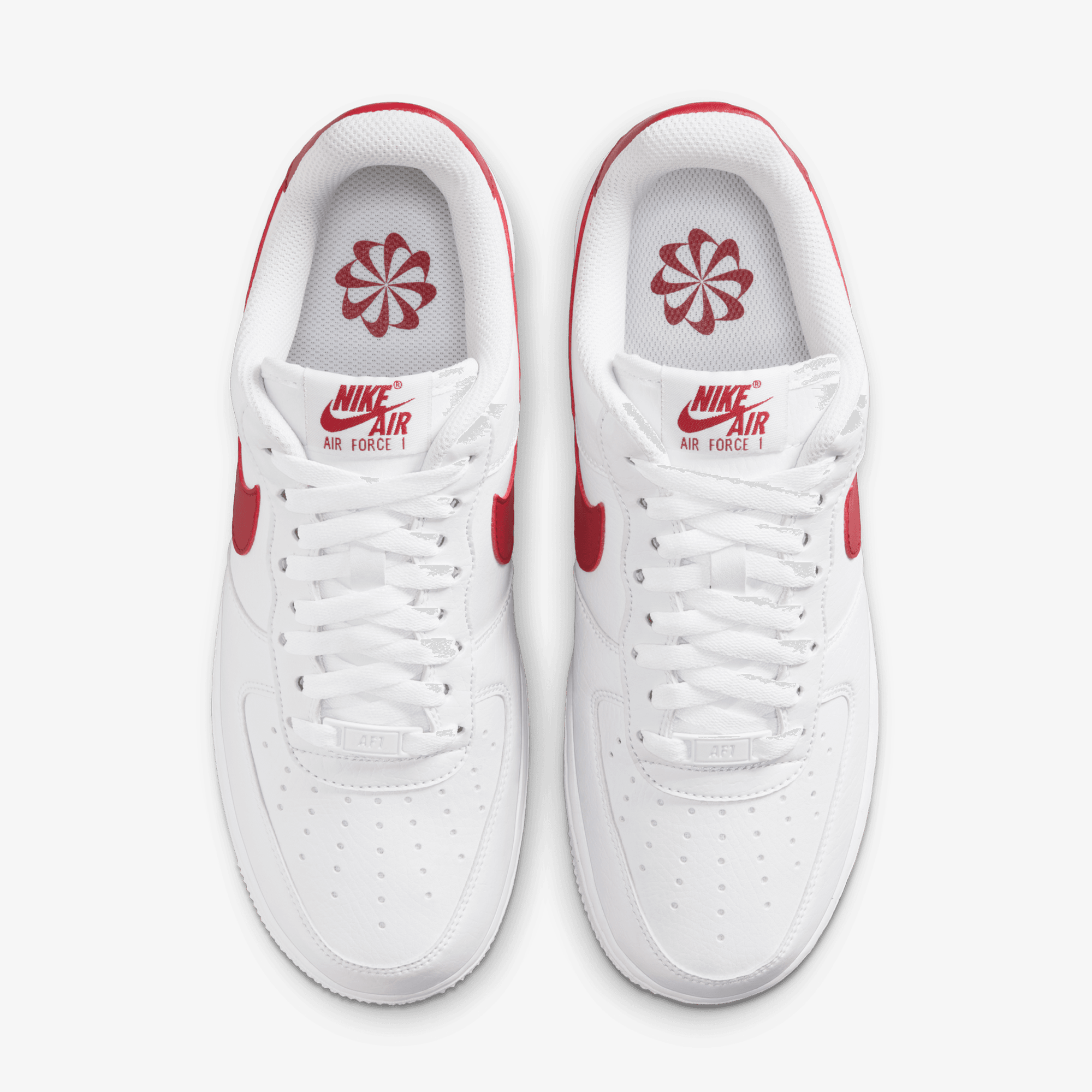 red air force 1 finish line