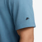 NIKE | POLO { AEGEAN STORM/BLACK/BLACK