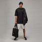 Y-3 |  BOXY SHORT SLEEVE TEE { BLACK