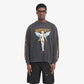 Represent | REBORN LONG SLEEVE T-SHIRT  { AGED BLACK