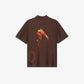 F A R A K | MEHBOOB' TEE { BROWN