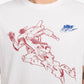 NIKE | AS M NSW TEE LBR SSNL CLUB { WHITE