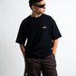 Superkicks | CORE RELAXED T-SHIRT { BLACK/WHITE