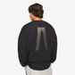 ADIDAS | FEAR OF GOD ATHLETICS SUEDE FLEECE CREWNECK { BLACK