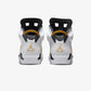Jordan | AIR JORDAN 6 RETRO  { WHITE/YELLOW OCHRE-BLACK