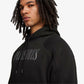 Puma | x PLEASURES HOODIE  { BLACK