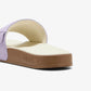 Puma | LEADCAT 2.0 PALERMO FOIL SLIDES { LIGHT LAVENDER-BUTTERCREAM-GUM