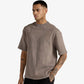 F A R A K | BASICS GREY BAGRU T-SHIRT { GREY
