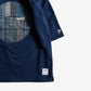 FDMTL | PRINTED BORO SWEAT TEE  { BLUE