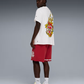 PUMA | SWISH N' INK OVERSIZED BASKETBALL COTTON TEE IIII { WHITE