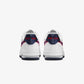 Nike | AIR FORCE 1 '07 { WHITE/OBSIDIAN-UNIVERSITY RED-WOLF GREY