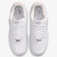 Nike | AIR FORCE 1 '07 { WHITE/WHITE-WOLF GREY-METALLIC SILVER