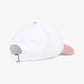 SPORTY & RICH | RIZZOLI EMBROIDERED HAT { WHITE/BALLET