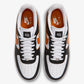 NIKE | AIR FORCE 1 '07 LV8 { BLACK/CAMPFIRE ORANGE-WHITE