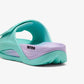 PUMA |  PUMA X HYROX NITROCAT SLIDES {  INTENSE MINT-LIGHT LAVENDER-PUMA BLACK