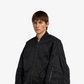 ADIDAS ORIGINALS | x WILLY CHAVARRIA SATIN BOMBER { BLACK
