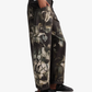 ALMOST GODS | LILIES BARREL PANTS { BLACK