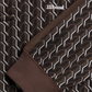 PUMA | x JJJJOUND T7 LONGSLEEVE POLO { CHOCOLATE