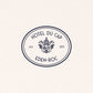 SPORTY & RICH | EDEN CREST KENNEDY T-SHIRT { CREAM/NAVY