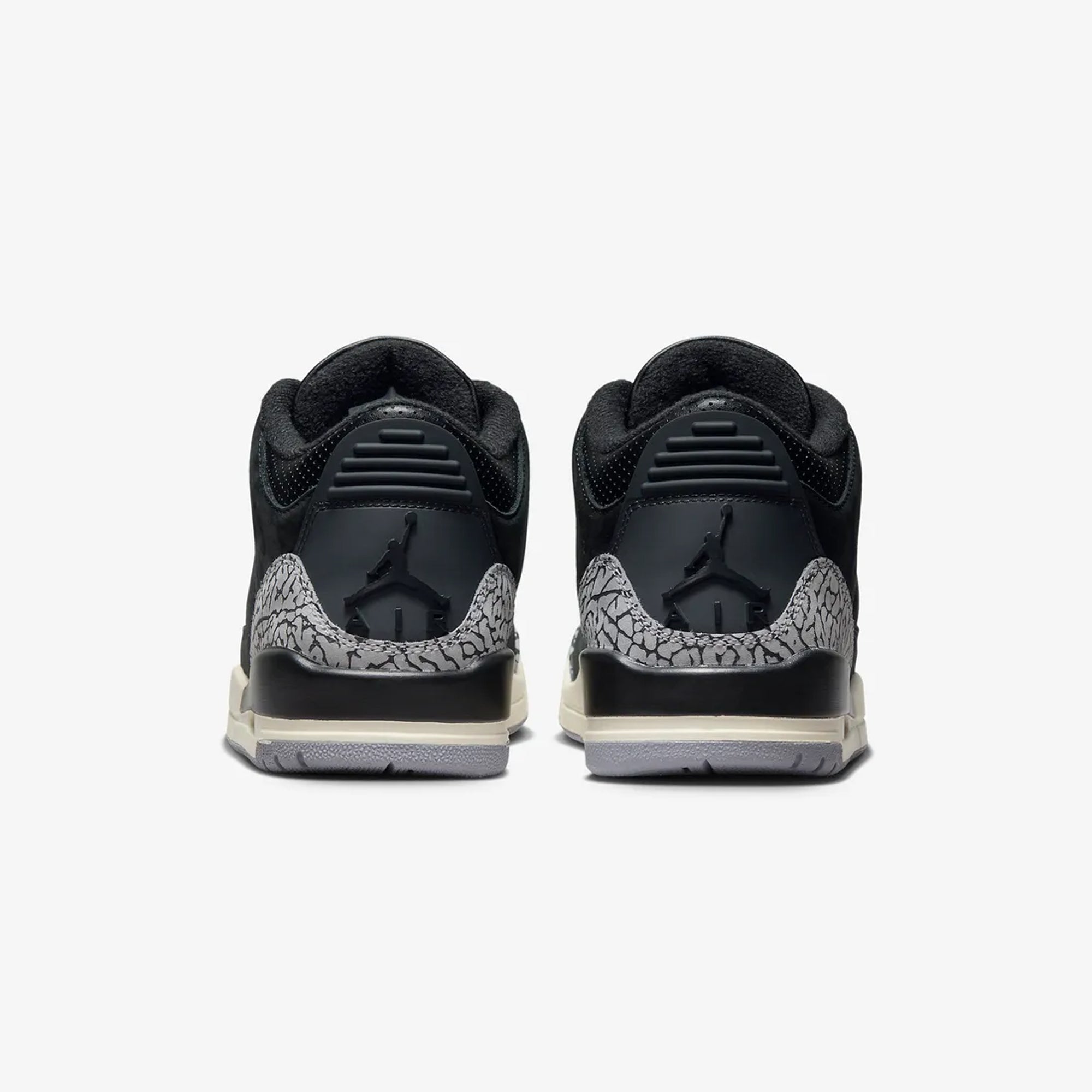 Buy Black Sail Cement Grey Wmn Air Jordan 3 Off Noir Sneakers