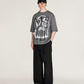 Y-3 | CHITO GRAPHIC SHORT SLEEVE TEE { GREY