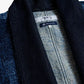 FDMTL | JACQUARD BORO HAORI RINSE { INDIGO