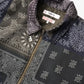 FDMTL | PRINTED PATCHWORK JACKET  { KHAKI