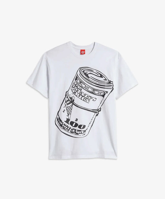 Icecream | ROLL S/S TEE { WHITE
