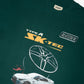 Superkicks | ALLOY WHEELS TEE  { DARK GREEN