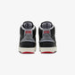 Jordan | AIR JORDAN 2 RETRO  { BLACK/CEMENT GREY-FIRE RED-SAIL