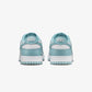 NIKE | DUNK LOW RETRO { WHITE/DENIM TURQ