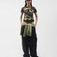 ALMOST GODS | FLOSS GARDEN RELAXED TEE { BROWN
