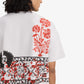 F A R A K | GREY BLOCK PRINTED T-SHIRT { GREY/GREY