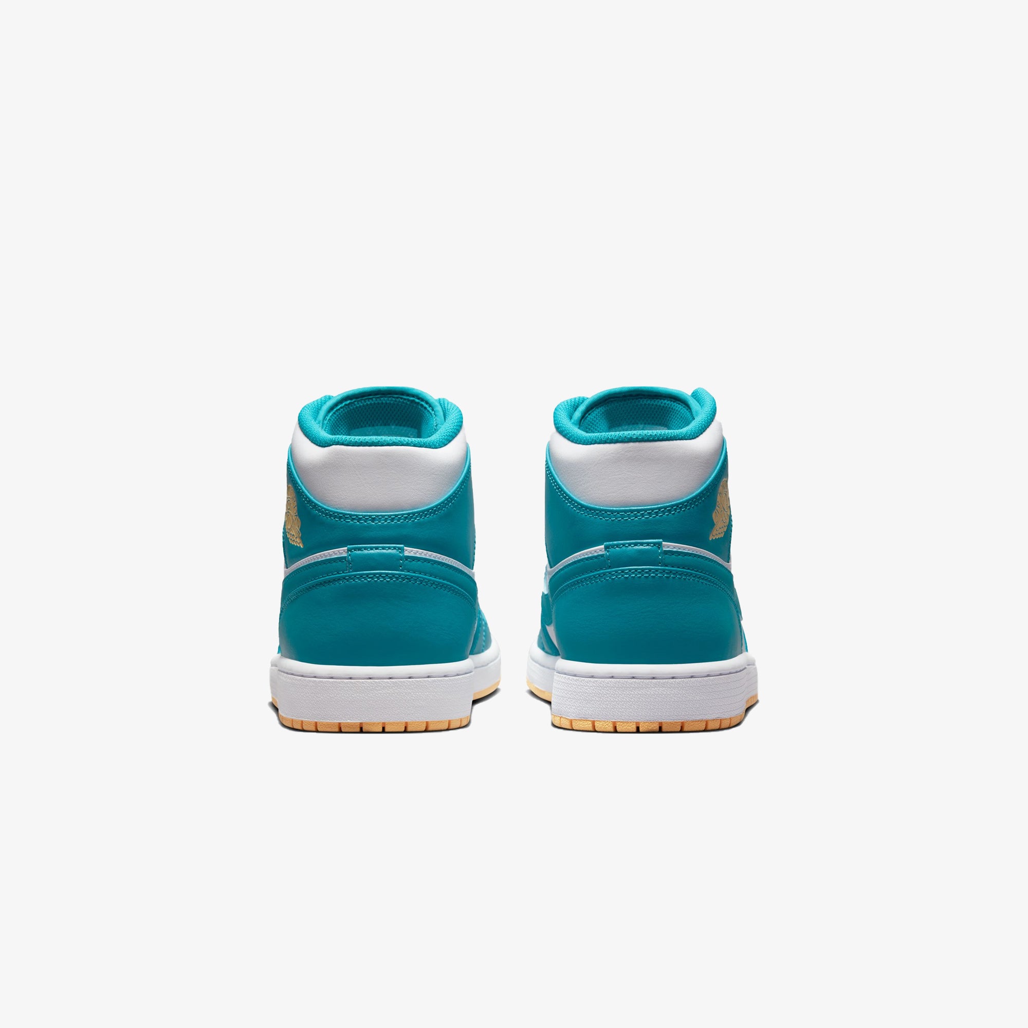Buy JORDAN AIR JORDAN 1 MID 'AQUATONE/CELESTIAL GOLD-WHITE
