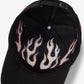 NIKE | STRUCTURED OG FLAME CAP { BLACK