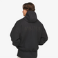 ADIDAS | FEAR OF GOD ATHLETICS SUEDE FLEECE HOODIE { BLACK